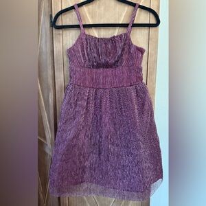 Zunie Purple Halter Sundress for Weddings